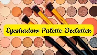 My Eyeshadow Palette Collection and a Cutthroat Declutter!