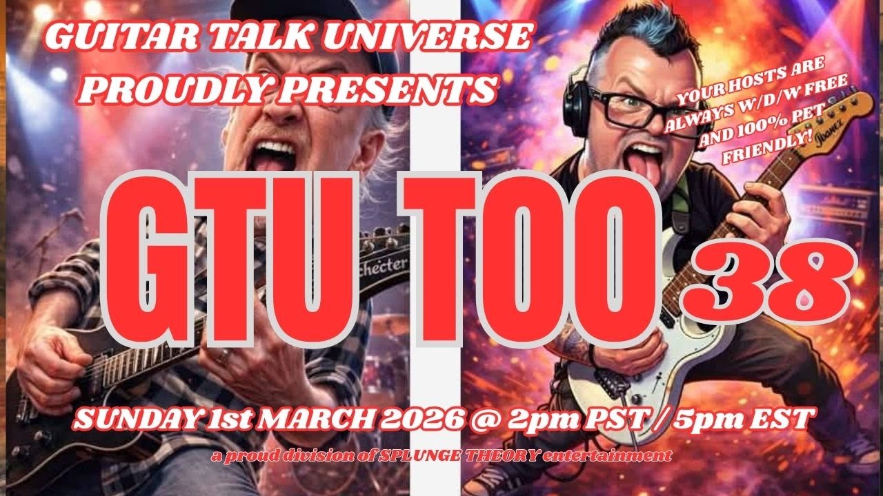 #MARS - #GUITAR TALK UNIVERSE - #GTU TOO - EPISODE THIRTY-EIGHT 📱