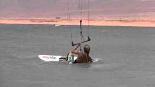 Kitesurfing Technique - Strapless Water Start