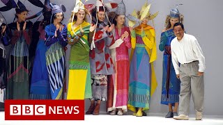 Tributes paid to Japanese fashion designer Issey Miyake – BBC News