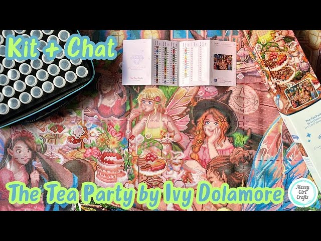 ダイヤモンドアートクラブThe Tea Party 開封済未使用 YouTube