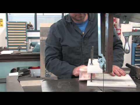 How to Section Large Shark Vertebrae