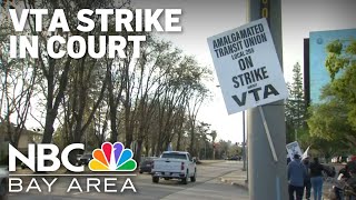 VTA and union representing workers on strike to appear in court