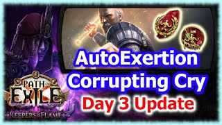 Farrul Bloodline Acquired! | Auto Corrupting Cry Guardian Day 3 Update | Path of Exile 3.27