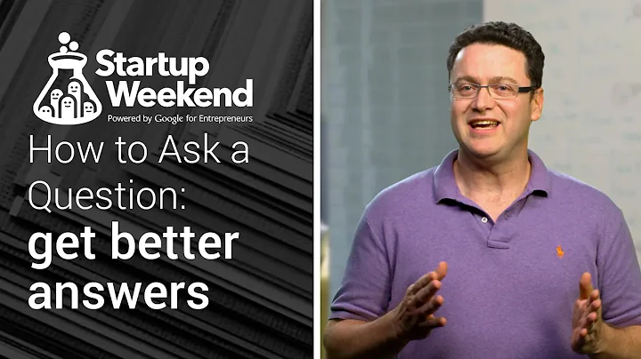 How to ask a question: conducting research for your startup