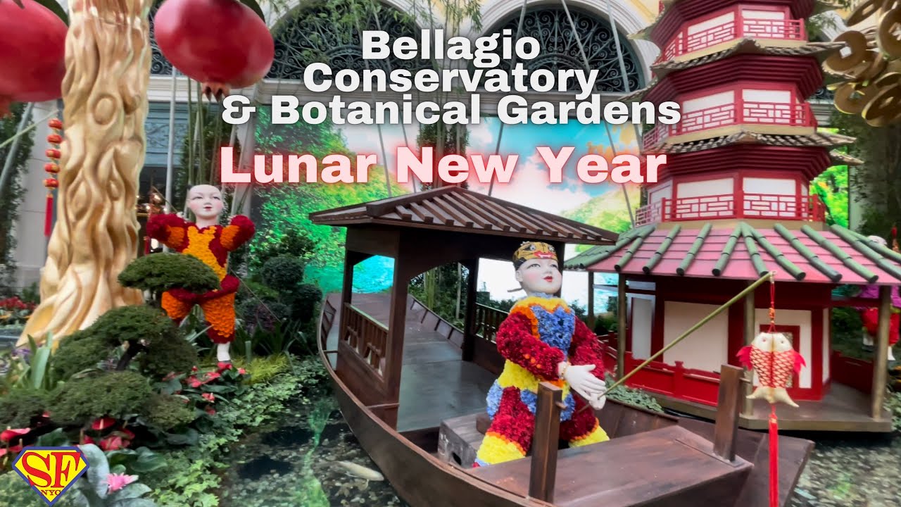 Attractions 360° on X: Lunar New Year is the theme for Bellagio Garden  this season. 🧧🐯  / X