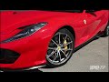 Ferrari 812 Superfast w/ Full iPE Titanium Exhaust with catless downpipe X  Dasmacht X Rafi.CPE