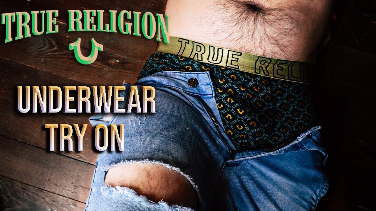 True Religion -  Men’s underwear try on review haul