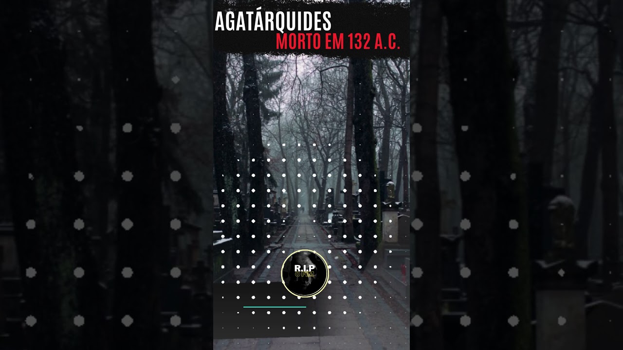 Agatárquides - Morto em 132 a.C. #tributos #historia #curiosidades