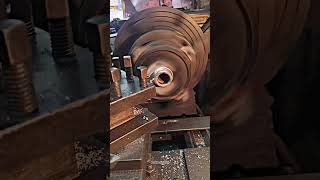 perfect bearing fitting 🔧🛠️🦾🔥 #lathework #automobile #walding #machine #lathetools