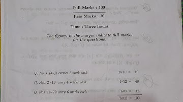 Class 12 Mathematics question paper 2020 | maths question 2020 #ahsec