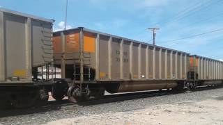 Fast BNSF empty coal train