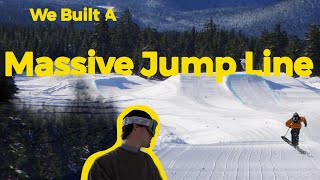 We Made An Off Piste Jump Line in Whistler, BC.