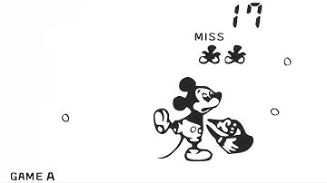 MAME MESS GAME & WATCH EARLY LCD HANDHELD MICKEY MOUSE NO ARTWORK 1981 NINTENDO