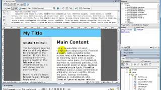 Dreamweaver CSS Layout Starter pages