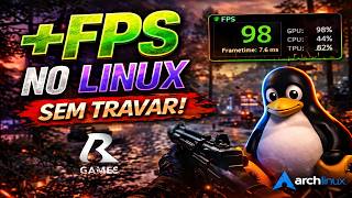 Todos os meus MACETES pra rodar jogos lisos no Linux 🔥