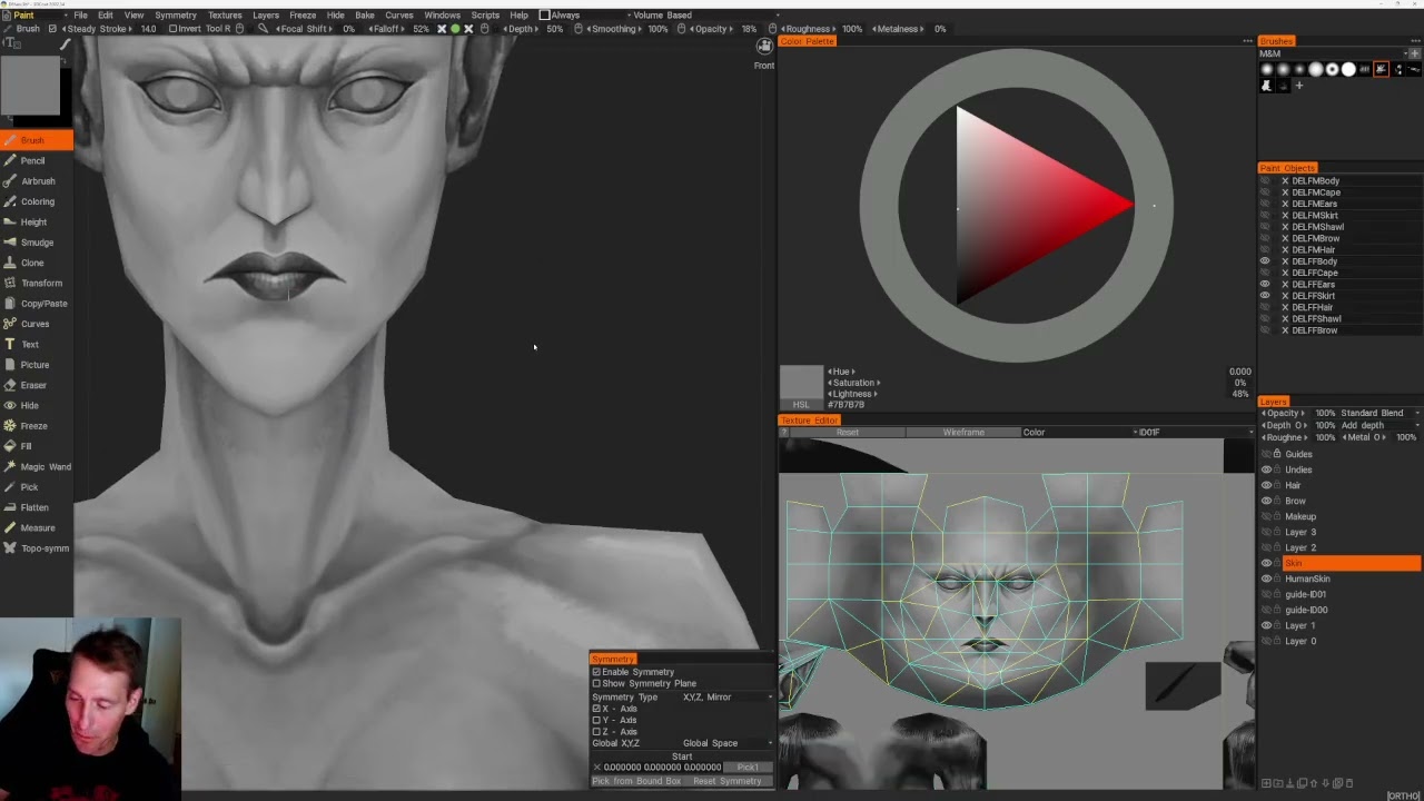 Deep Elf Texture Painting - Part 1
