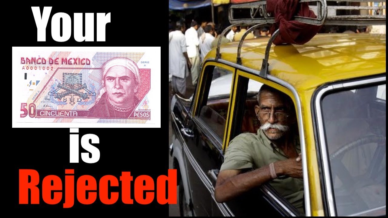 Mexican Taxi Driver Throws my Payment out the Window in Disgust YouTube