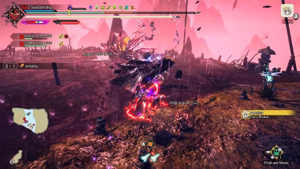 Monster Hunter Core Loop Monster Hunter Rise: Loop-the-Loop Amatsu kill? - YouTube