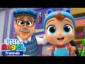 Mon jour de jeu avec grand-père | Comptines avec Bébé Louis | Little Angel Français