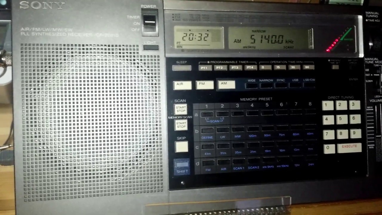 European Shortwave Pirate Charleston Radio Intern on 5140 kHz