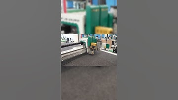 Carpet Cutting process  CNC Cutting Machine