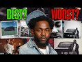 Kendrick Lamar's Entire Discography RANKED
