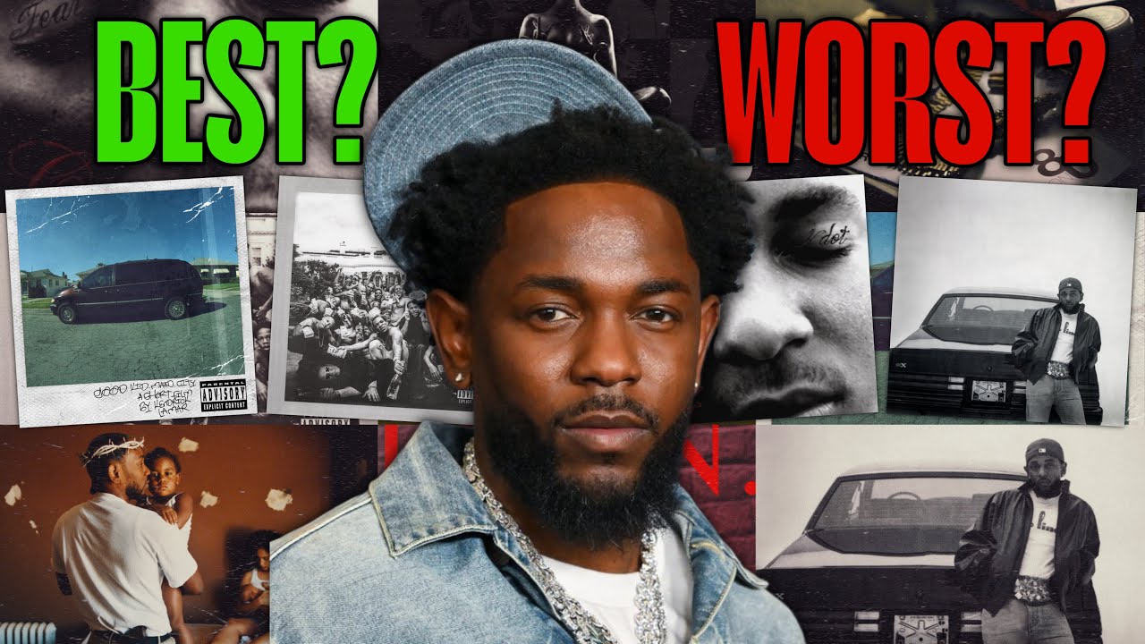 Kendrick Lamar's Entire Discography RANKED - YouTube