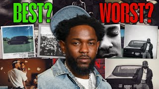 Kendrick Lamar's Entire Discography RANKED