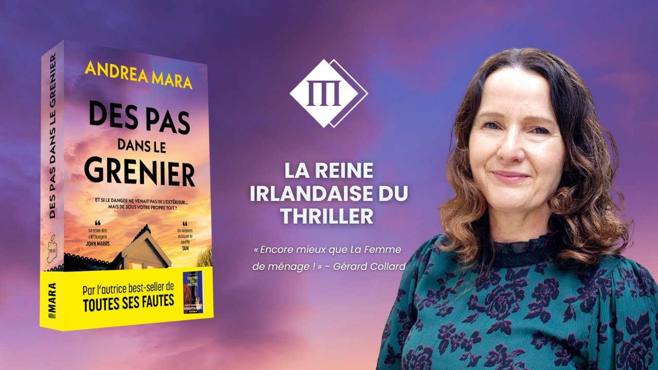 Des pas dans le grenier, un roman de Andrea Mara