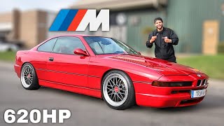 Driving A Supercharged 1994 BMW M8 E31 - M5 V8 ENGINE SWAP [CRAZY LOUD EXHAUST]