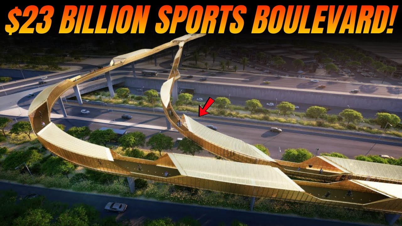 Спортивный бульвар Саудовской Аравии стоимостью 23 миллиарда долларов | Преобразит Эр-Рияд навсегда