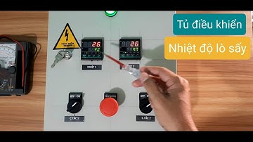 TỦ ĐIỀU KHIỂN NHIỆT ĐỘ SẤY || 2 KHU VỰC ĐỘC LẬP