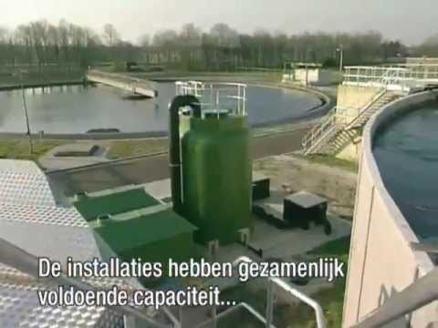 De weg van het water (zuiveren van rioolwater)