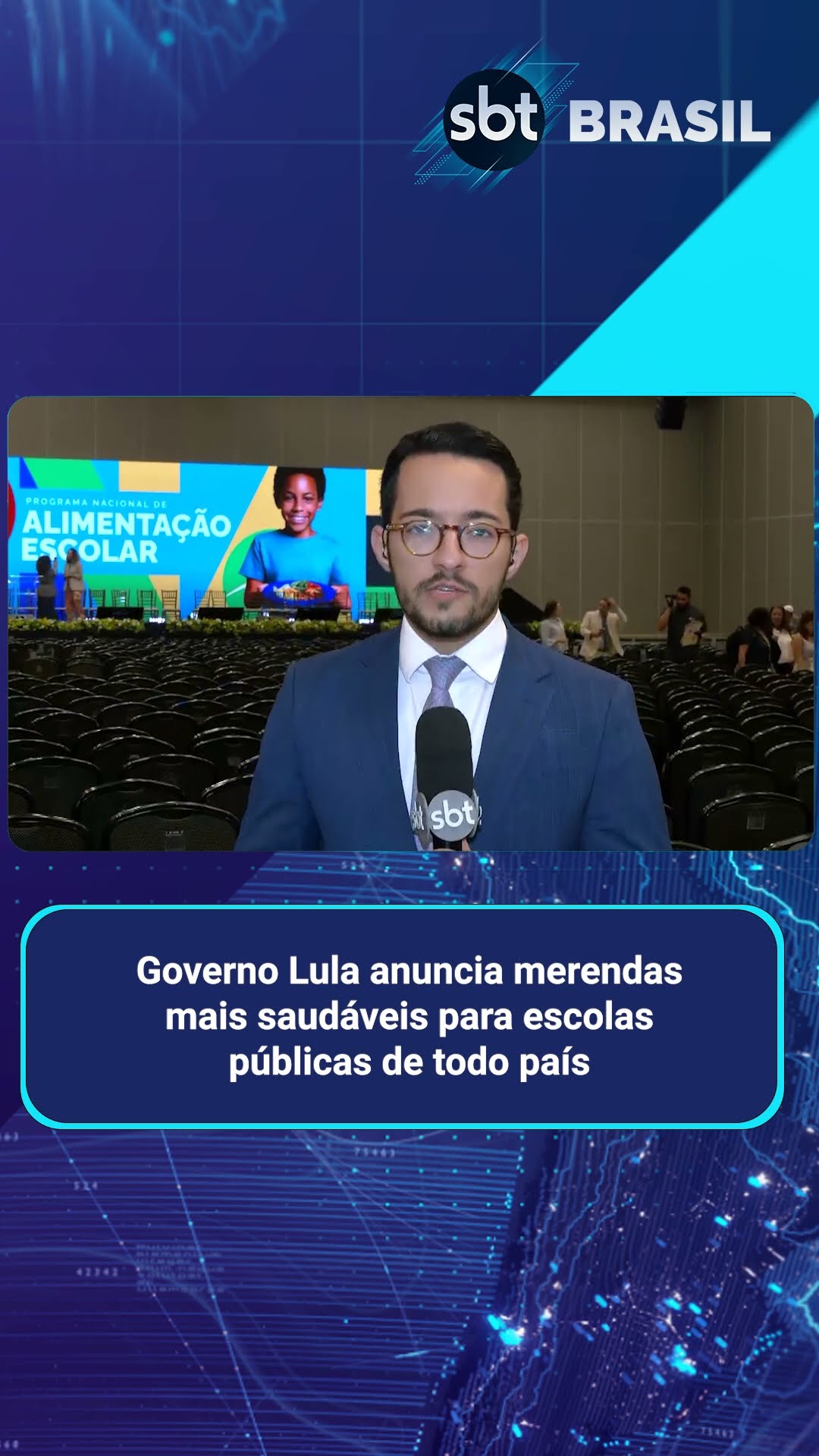 Governo Lula anuncia merendas mais saudáveis para colégios públicos no país | SBT Brasil (04/02/25)