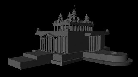Briceno Arts - Speed Modeling a Temple in Maya