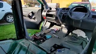 How To Remove Bulkhead out of Mercedes Benz Vito Van