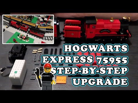 Mini LEGO Harry Potter Hogwarts Express! (Tutorial) 