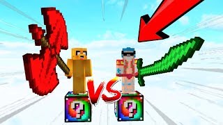 MIKECRACK VS TIMBA VK  BATALLA ÉPICA DE LUCKY BLOCKS EN MINECRAFT