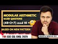 MODULAR ARITHMETIC PROBLEM | REASONING | FOR SSC EXAMS 2025 | MATHS MANIA