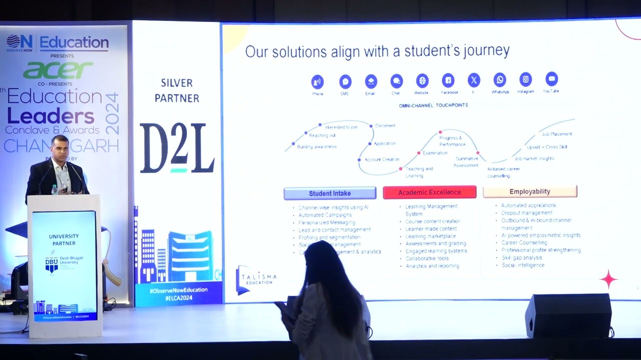 Industry Presentation: Rohit Khera, Head of Sales - Academic Excellence, Talisma at 
