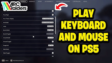 How To Play Keyboard And Mouse On Arc Raiders On PS5 - Fastest Guide