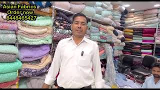 Asian Fabrics Chandni Chowk की शॉपिंग🤩Latest Summer Collection💯घर बैठे ऑर्डर करें🛍🤗Chandni Chowk
