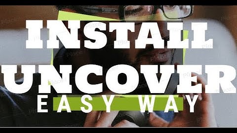 TUTORIAL | Install / Sideload Unc0ver (EASY WAY) & Unc0ver CRASH FIX