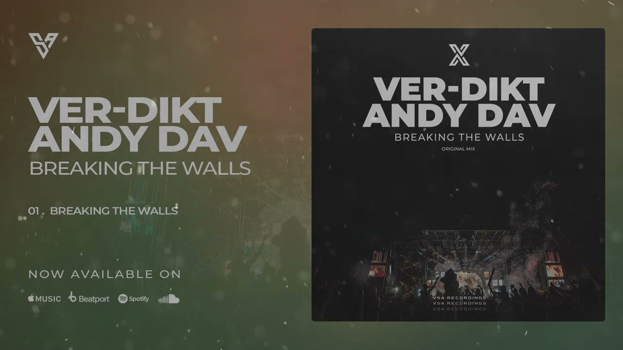 PREMIERE: Ver-dikt, Andy Dav - Breaking the Walls [VSA Recordings] Progressive House