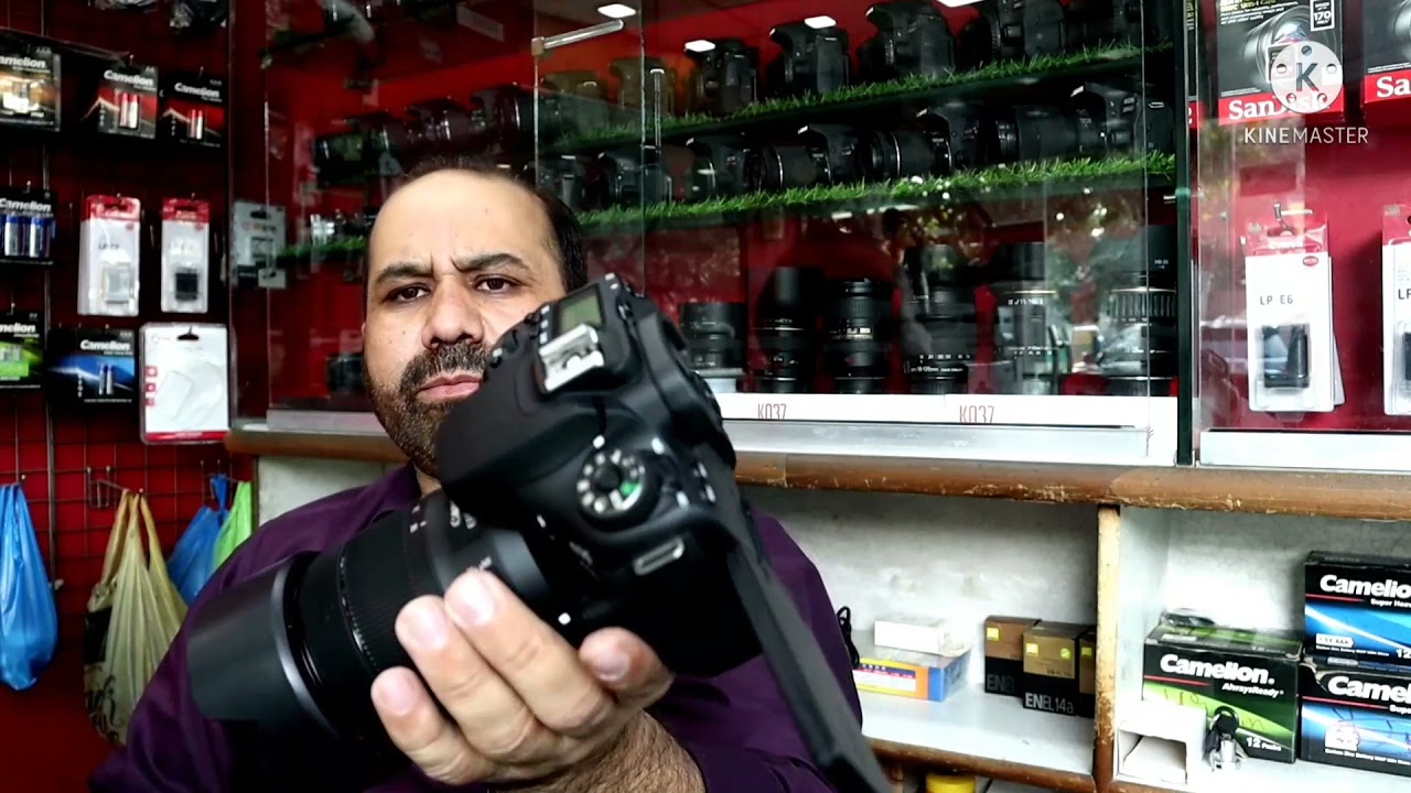 Camera corner lahore Camera Canon 90D with 18135mm USM lens