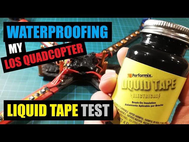 WATERPROOFING MY LOS QUAD  PLASTI DIP LIQUID TAPE WATER TEST 