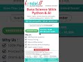 Data Science With Python & AI Course | 50% New Year Offer | Job-Oriented Training in Pune #AI #pune