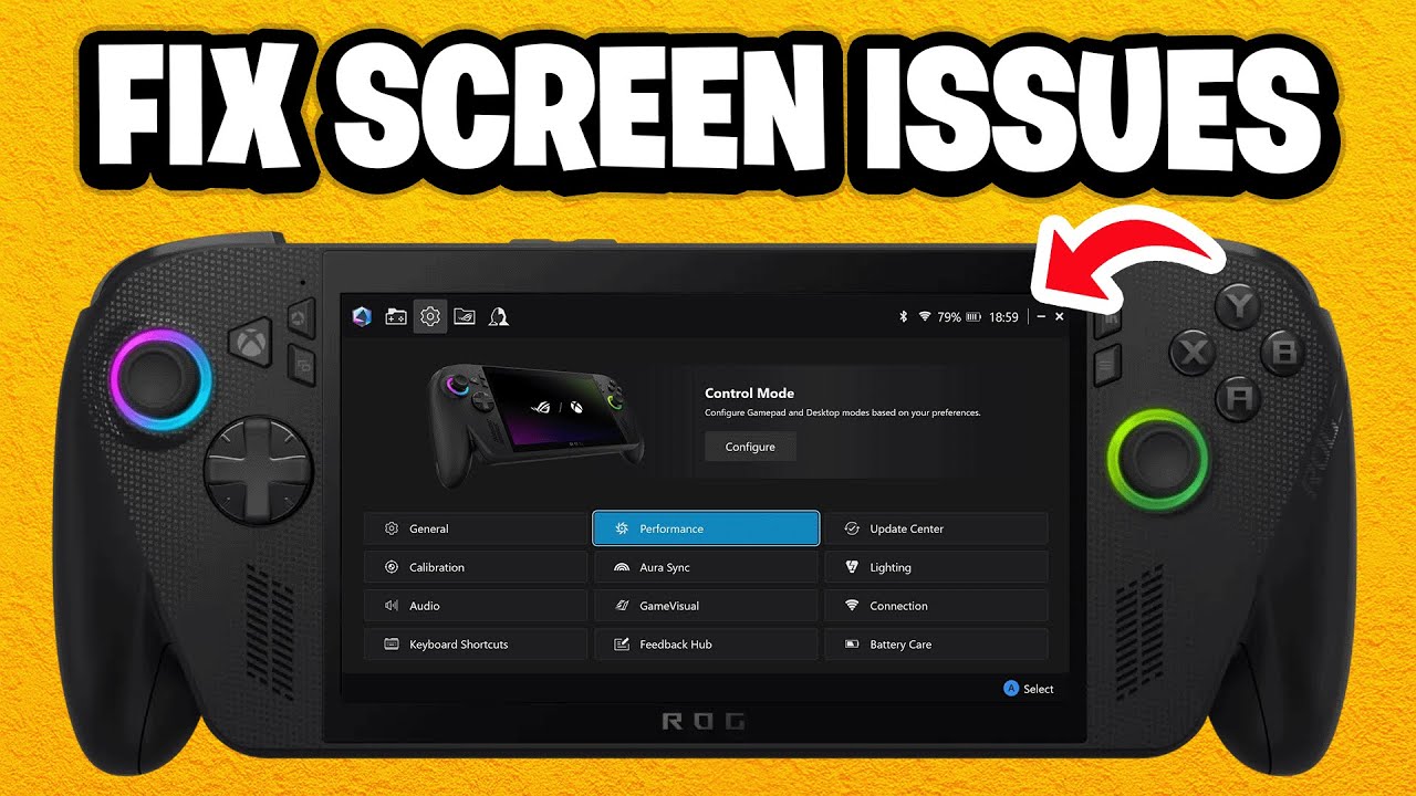 How To Fix Frozen or Black Screen on ROG Xbox Ally X - Fastest Guide ...