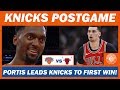 New York Knicks get first win over Chicago Bulls | Bobby Portis Leads team with 28 points